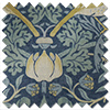 William Morris At Home Strawberry Thief, Woad - Made to Measure Curtains
